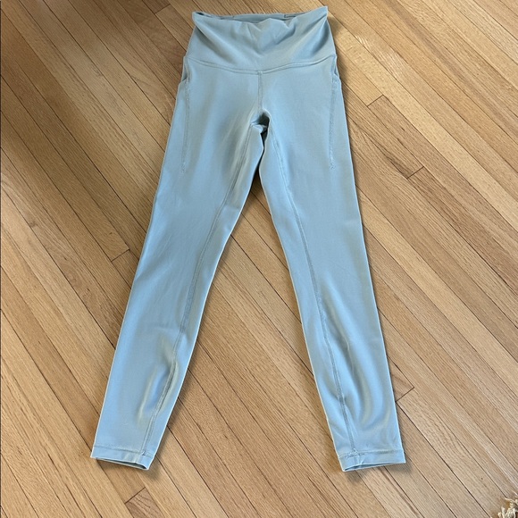 NWOT Lululemon Wunder Train High Rise tight in Jade Grey with pockets - Picture 4 of 11